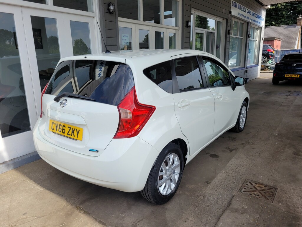 Nissan Note 1.5 Dci Acenta Premium White #5