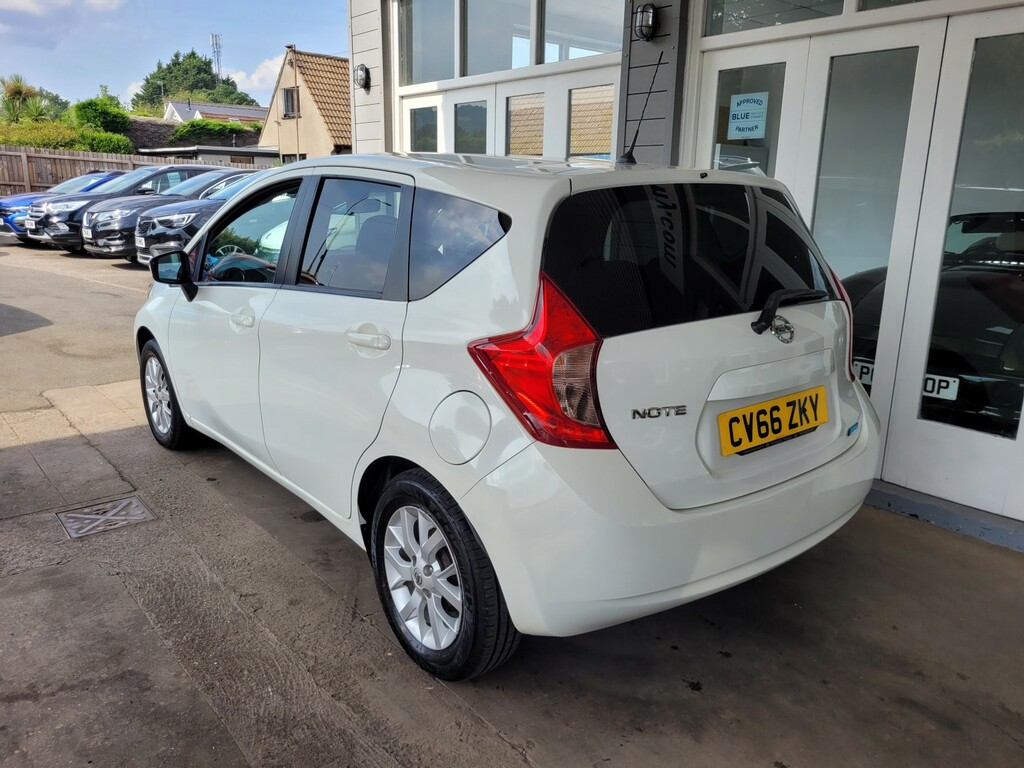 Nissan Note 1.5 Dci Acenta Premium White #3