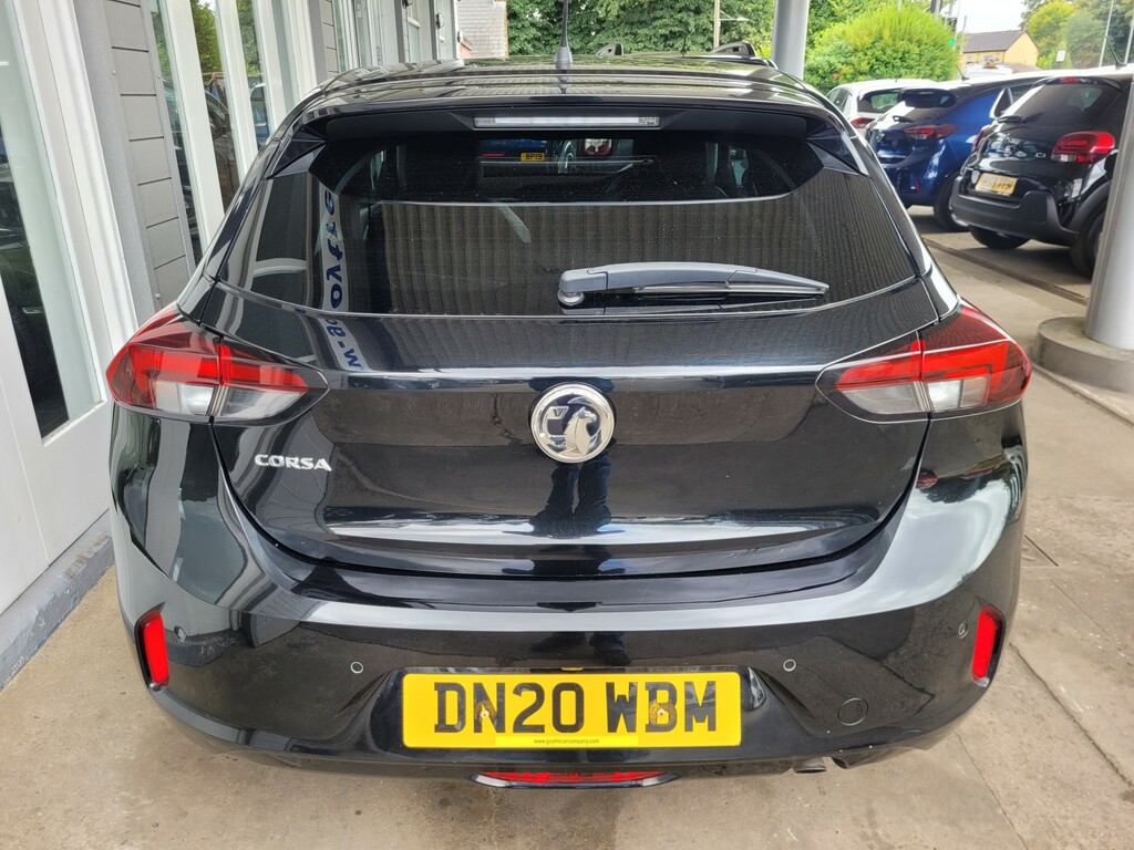Vauxhall Corsa Hatchback 1.2 Turbo Elite Nav 202020 Black #3