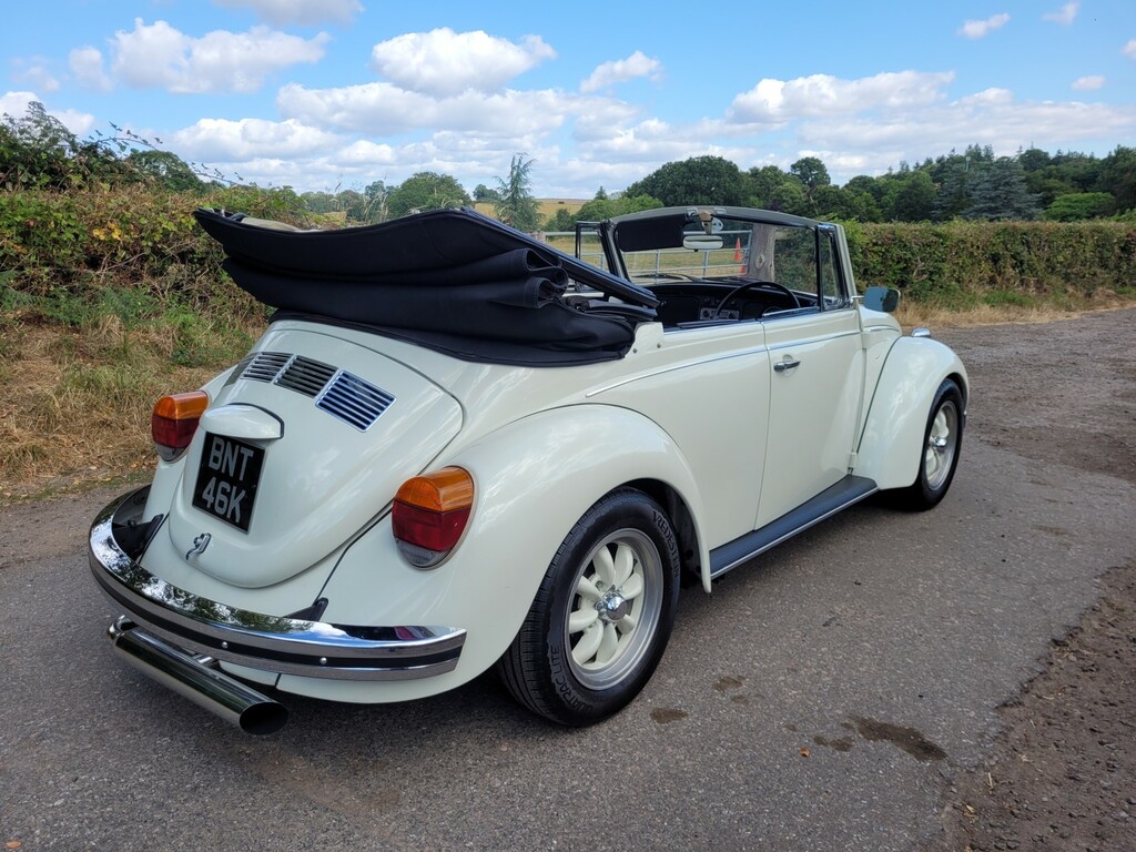 Volkswagen Beetle 1.5 Convertible 1972 White #6