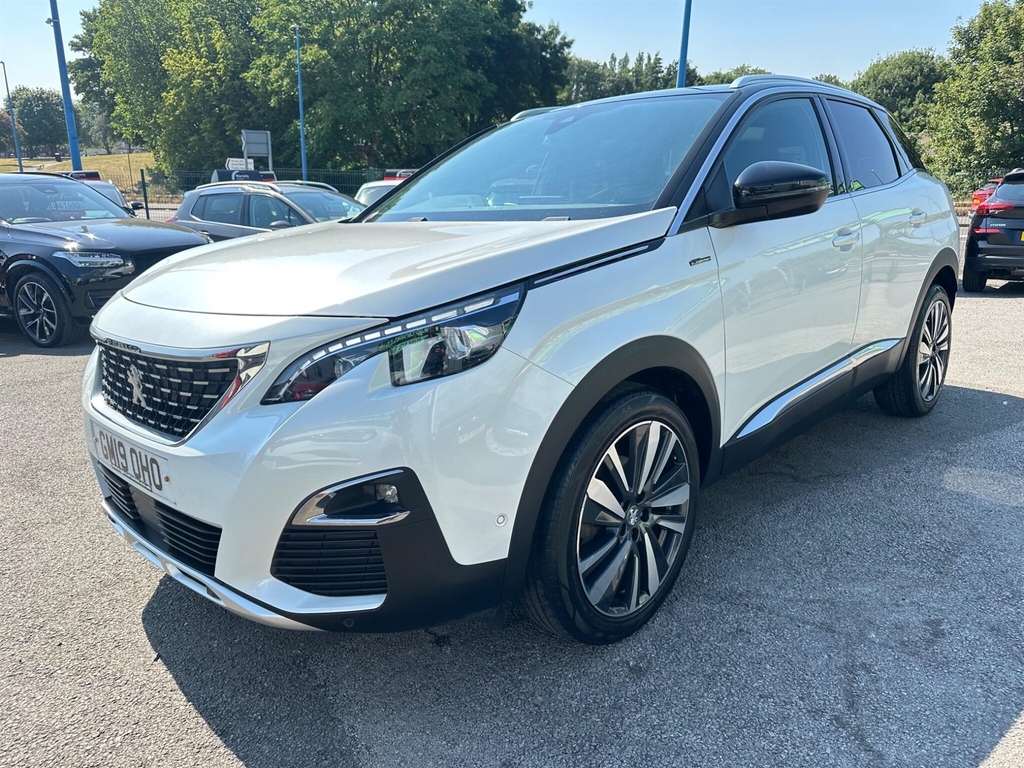 Peugeot 3008 1.5 Bluehdi Gt Line Premium Euro 6 Ss White #3