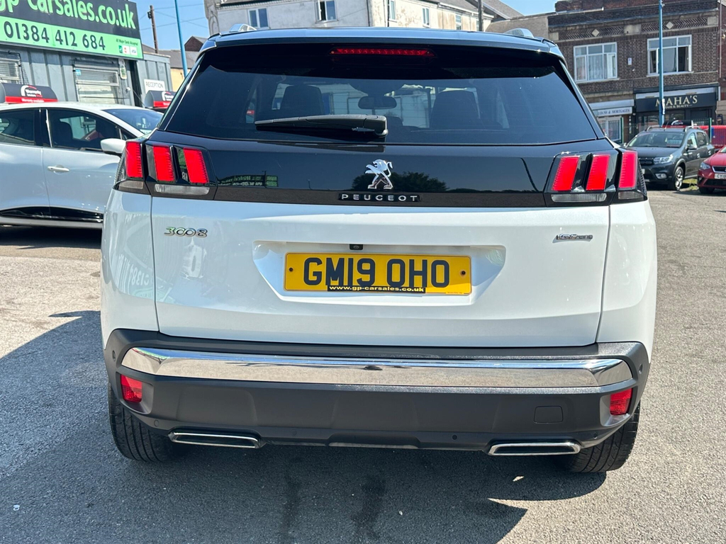 Peugeot 3008 1.5 Bluehdi Gt Line Premium Euro 6 Ss White #5