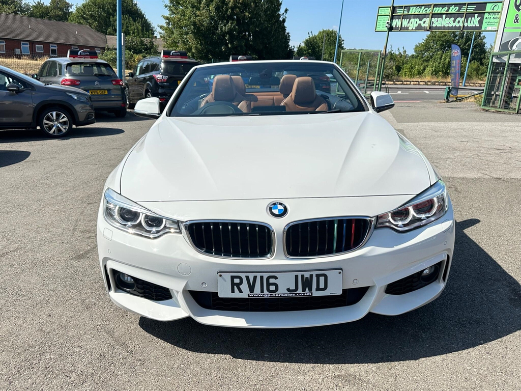 BMW 4 Series 2.0 M Sport Euro 6 Ss RV16JWD White #2
