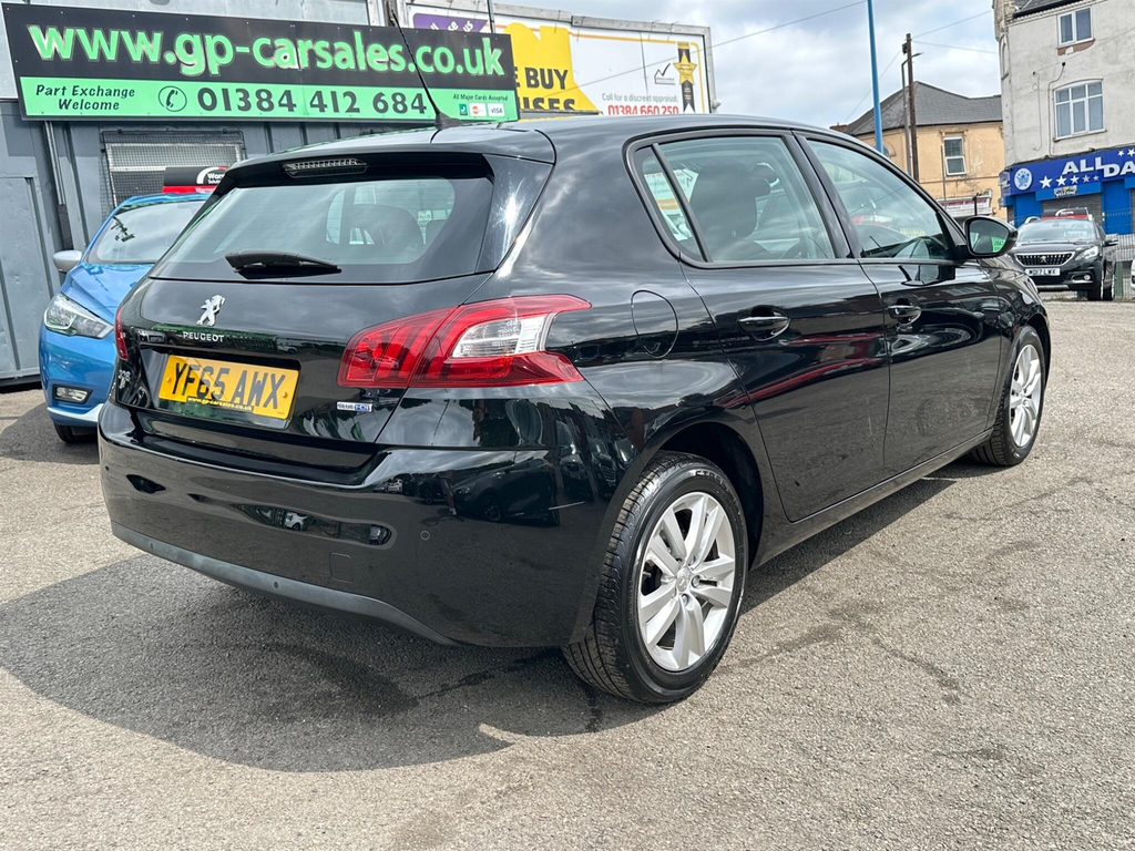 Peugeot 308 Hatchback Blue #8
