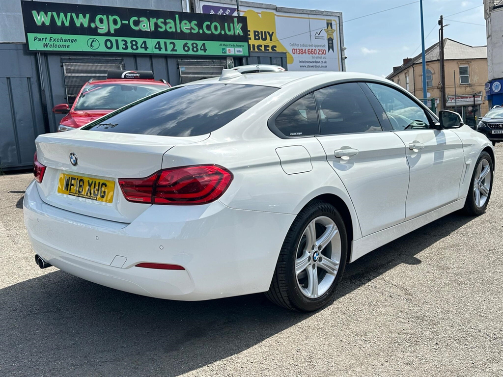 BMW 4 Series M Sport White #8