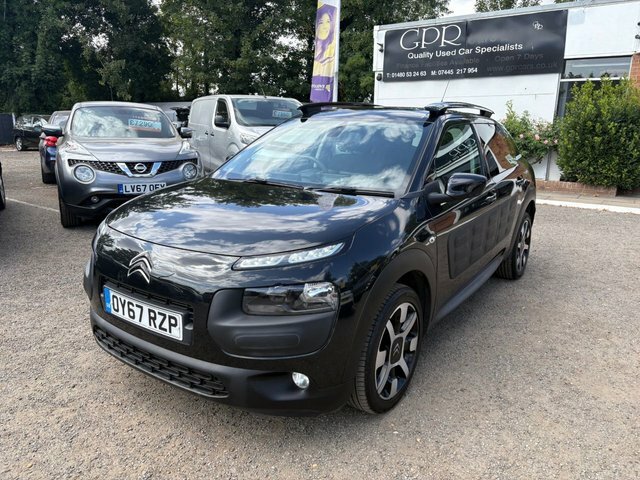 Citroen C4 Cactus 1.2 Puretech Flair Edition Hatchback Ma OY67RZP Black #2