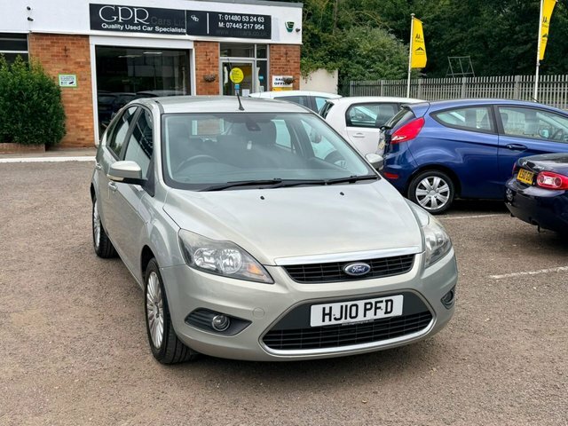 Ford Focus 1.6 Titanium Hatchback 184 G HJ10PFD Silver