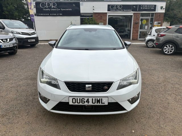 Seat Leon 2.0 Tdi Cr Fr Sport Tourer Dsg Euro 5 White #4