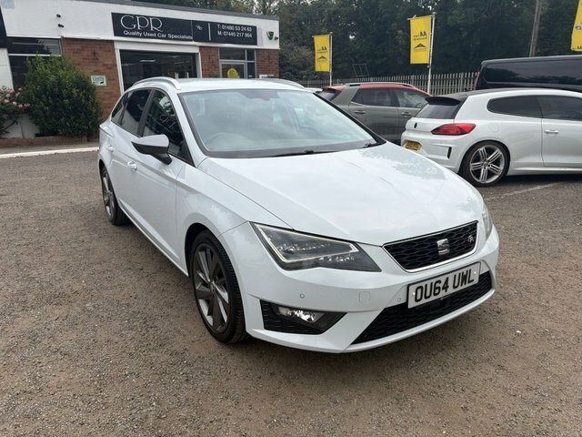 Seat Leon 2.0 Tdi Cr Fr Sport Tourer Dsg Euro 5 White