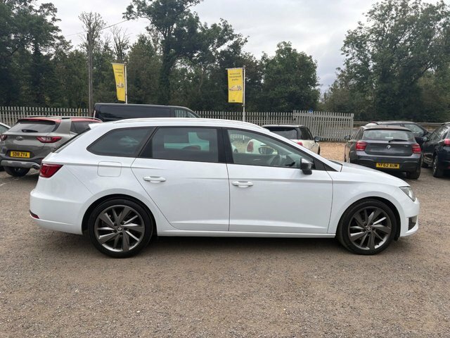 Seat Leon 2.0 Tdi Cr Fr Sport Tourer Dsg Euro 5 White #6