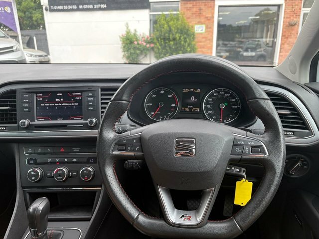 Seat Leon Hatchback 2.0 Tdi Cr Fr Dsg Euro 5 Ss 2014 Grey #36