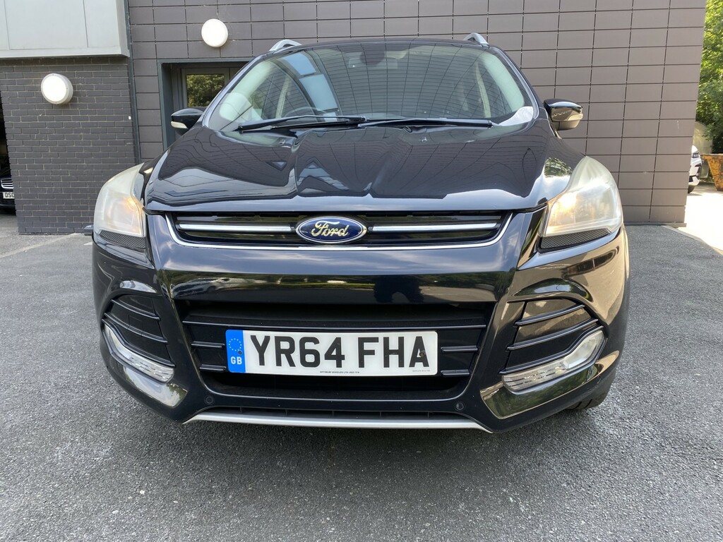 Ford Kuga 2.0 Tdci Titanium YR64FHA Black #2