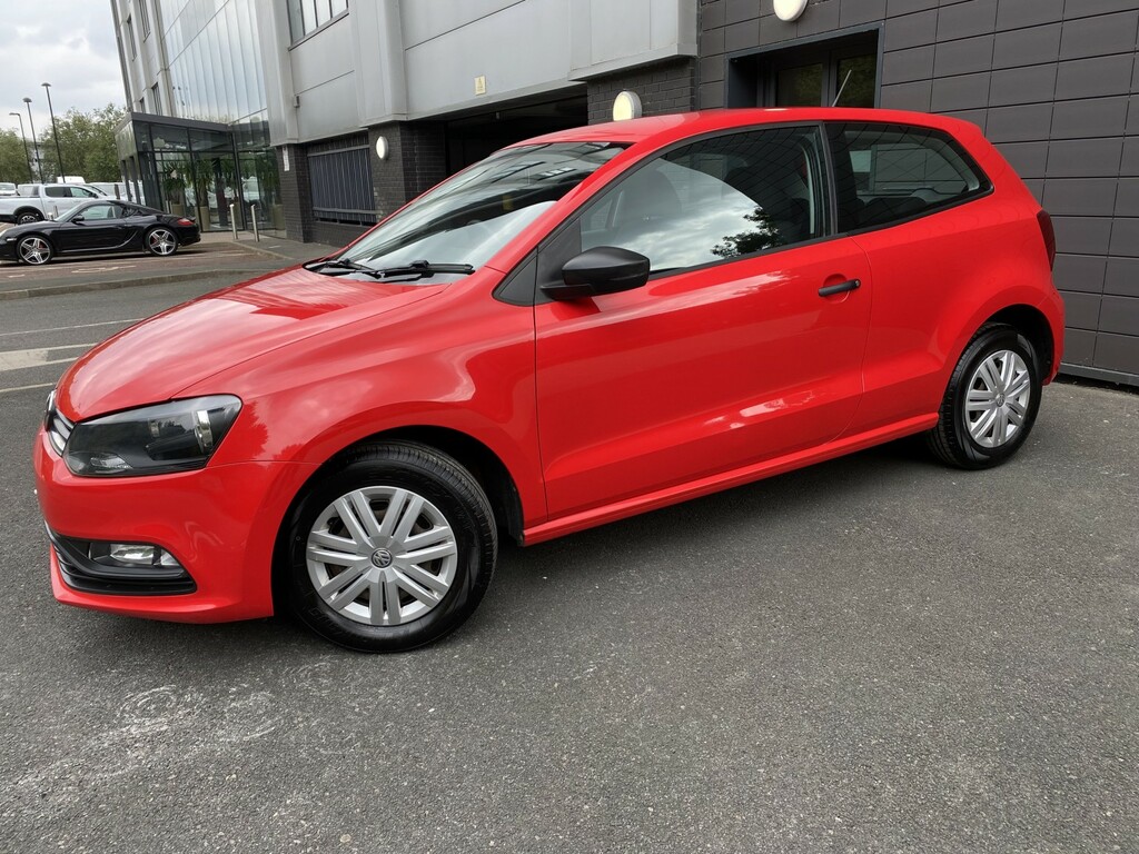 Volkswagen Polo 1.0 Bluemotion Tech S SE14WCL Red #2