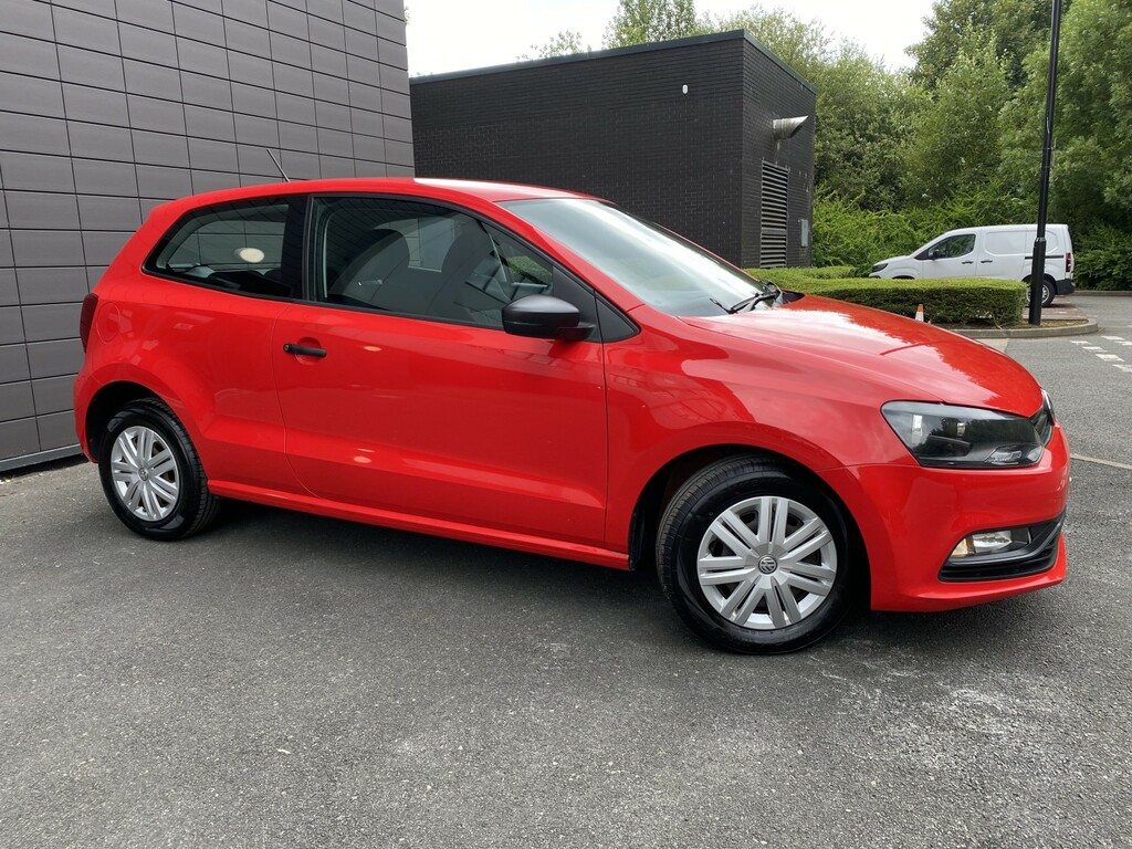Volkswagen Polo 1.0 Bluemotion Tech S SE14WCL Red #3