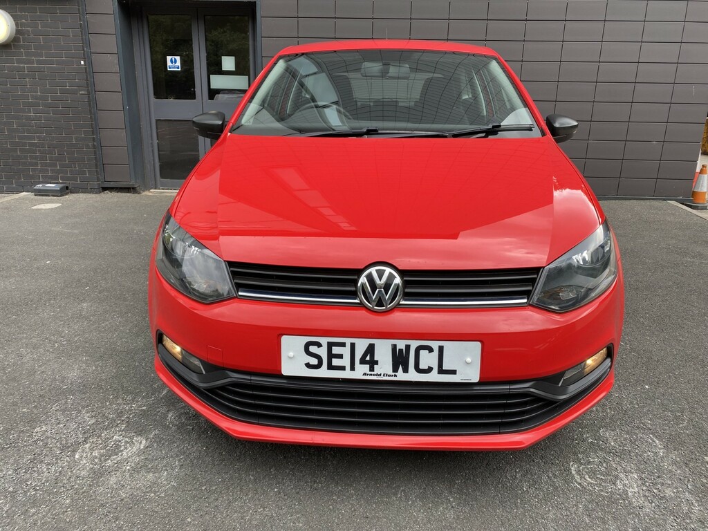Volkswagen Polo 1.0 Bluemotion Tech S SE14WCL Red #4