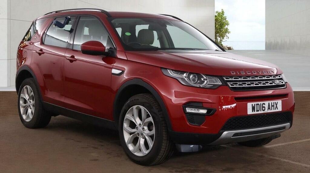 Land Rover Discovery Sport 2.0 Td4 Hse 4Wd Euro 6 Ss Red