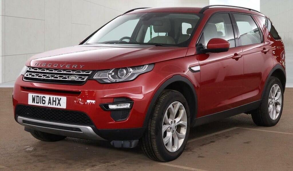 Land Rover Discovery Sport 2.0 Td4 Hse 4Wd Euro 6 Ss Red #2