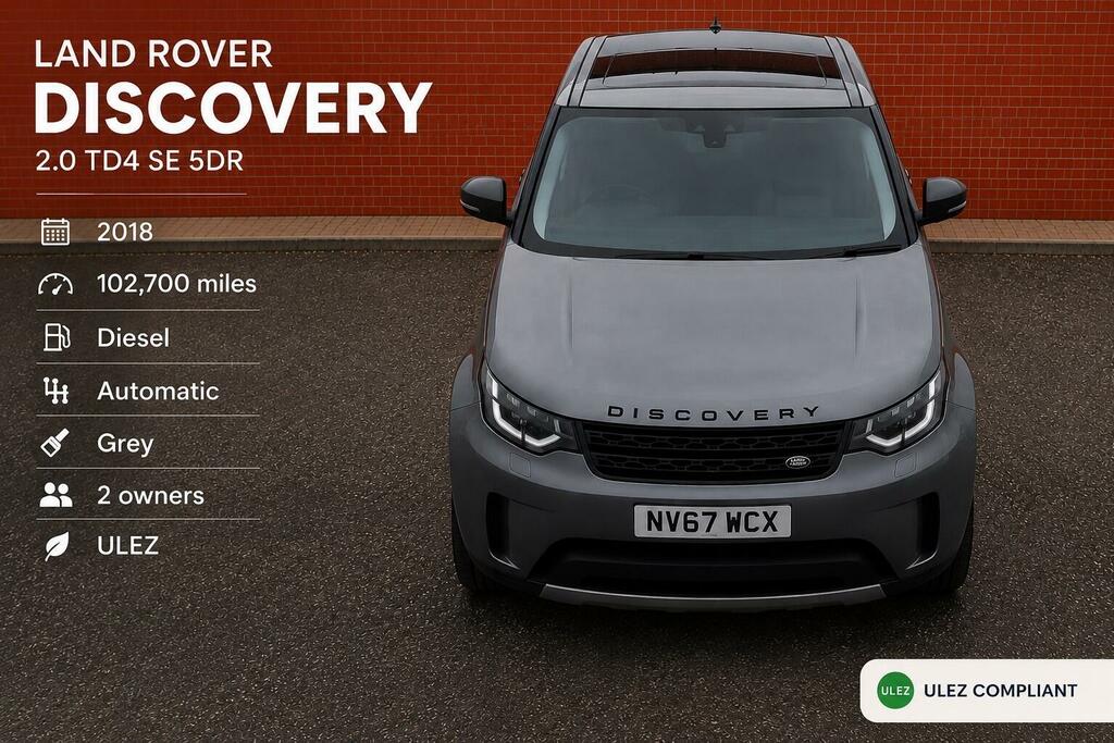Land Rover Discovery 2.0 Sd4 Hse 4Wd Euro 6 Ss Grey
