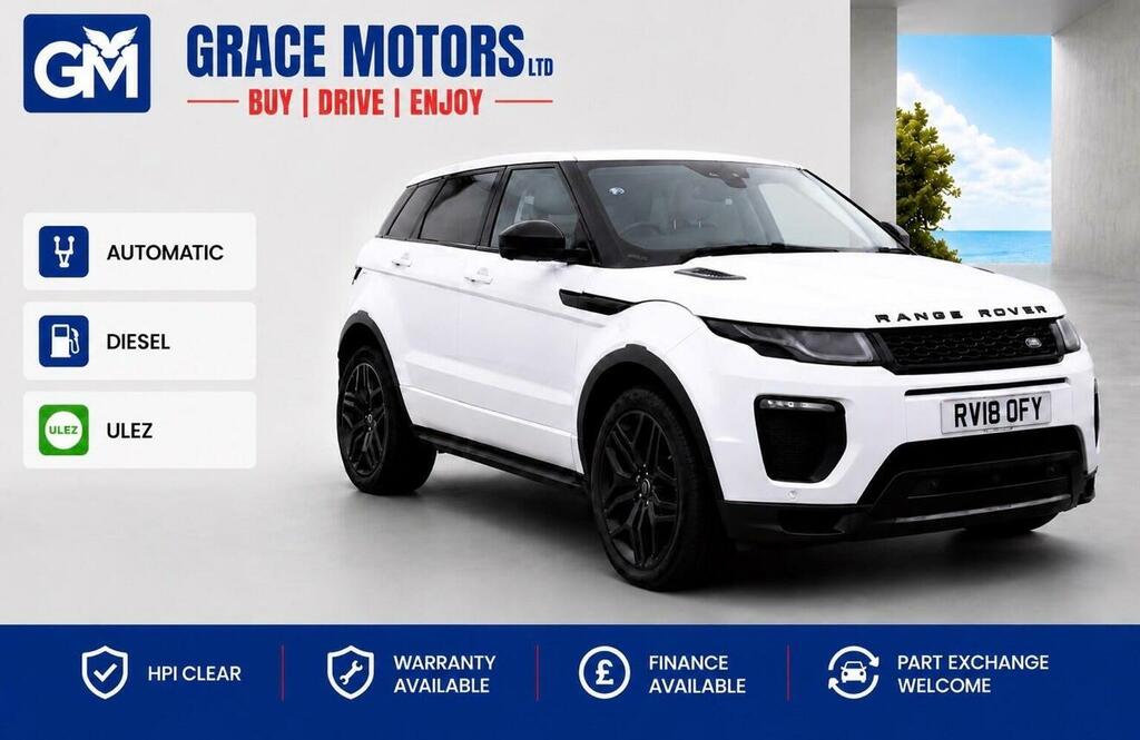 Land Rover Range Rover Evoque 2.0 Td4 Hse Dynamic 4Wd Euro 6 Ss White