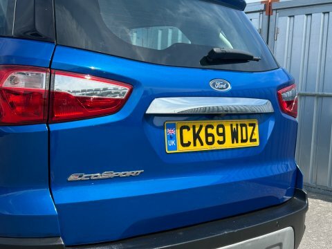 Ford Ecosport Titanium Sat CK69WDZ Blue #6