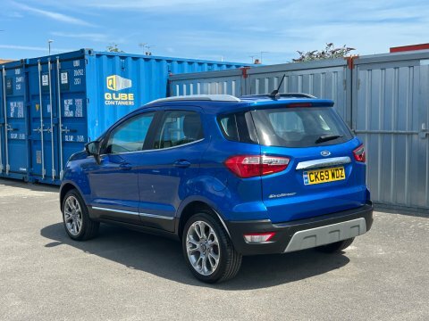 Ford Ecosport Titanium Sat CK69WDZ Blue #4