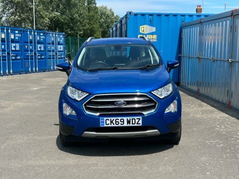 Ford Ecosport Titanium Sat CK69WDZ Blue #2
