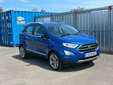 Ford Ecosport Titanium Sat CK69WDZ Blue #3