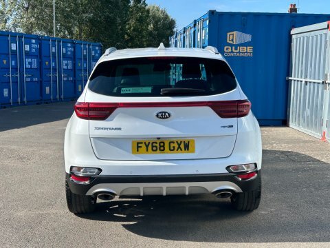 Kia Sportage Gt-line Isg Sat FY68GXW White #5