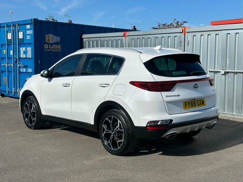 Kia Sportage Gt-line Isg Sat FY68GXW White #4