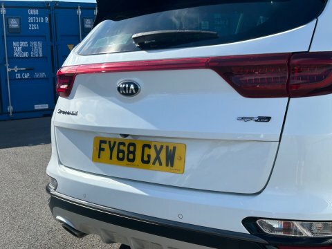 Kia Sportage Gt-line Isg Sat FY68GXW White #6