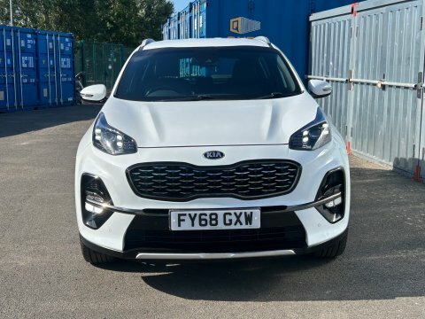 Kia Sportage Gt-line Isg Sat FY68GXW White #2