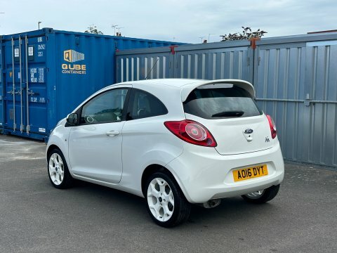 Ford KA Zetec White Edition White #4