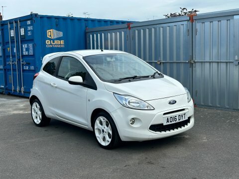 Ford KA Zetec White Edition White #3
