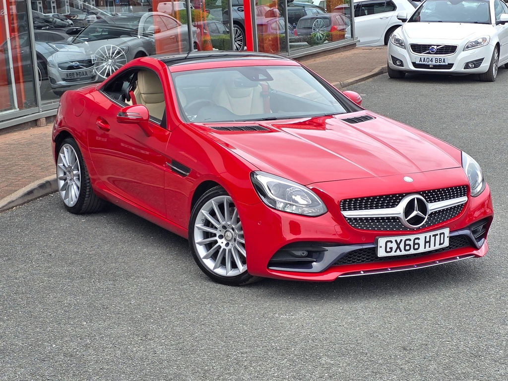 Mercedes-Benz SLC 2.1 Amg Line G-tronic Euro 6 Ss Red #5