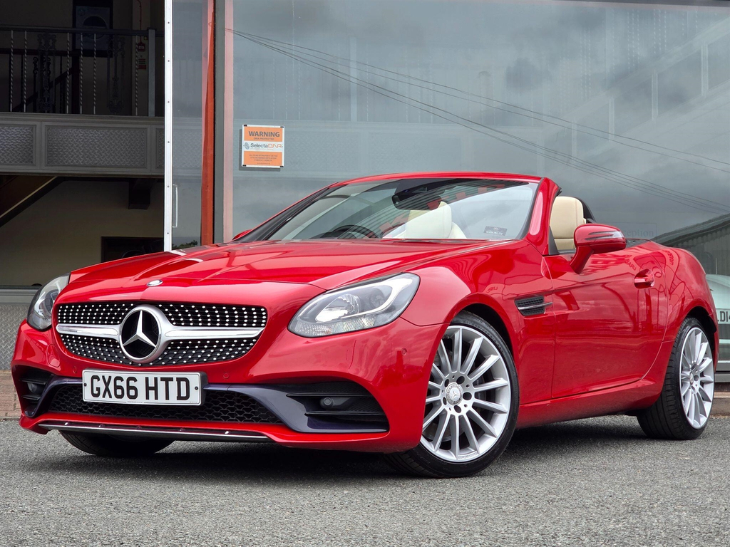 Mercedes-Benz SLC 2.1 Amg Line G-tronic Euro 6 Ss Red #3