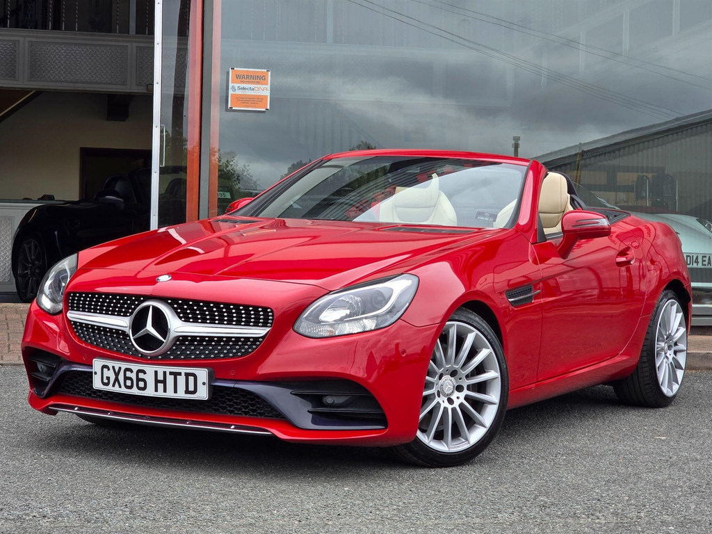 Mercedes-Benz SLC 2.1 Amg Line G-tronic Euro 6 Ss Red