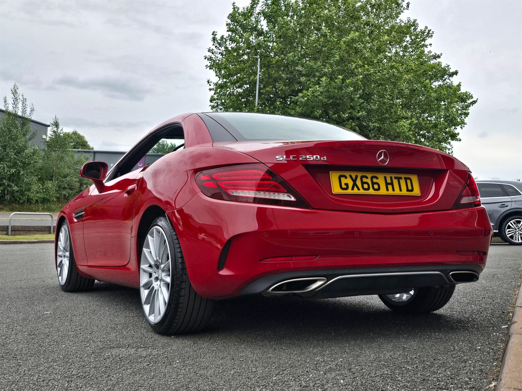 Mercedes-Benz SLC 2.1 Amg Line G-tronic Euro 6 Ss Red #4