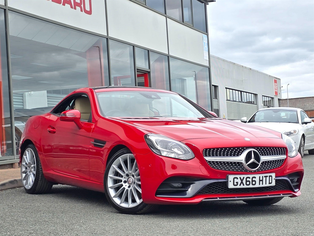 Mercedes-Benz SLC 2.1 Amg Line G-tronic Euro 6 Ss Red #6