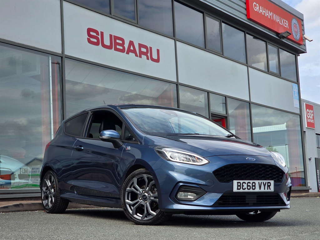 Ford Fiesta 1.0T Ecoboost St-line X Euro 6 Ss Blue #6