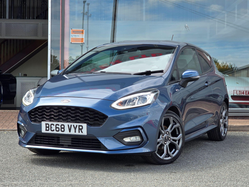 Ford Fiesta 1.0T Ecoboost St-line X Euro 6 Ss Blue
