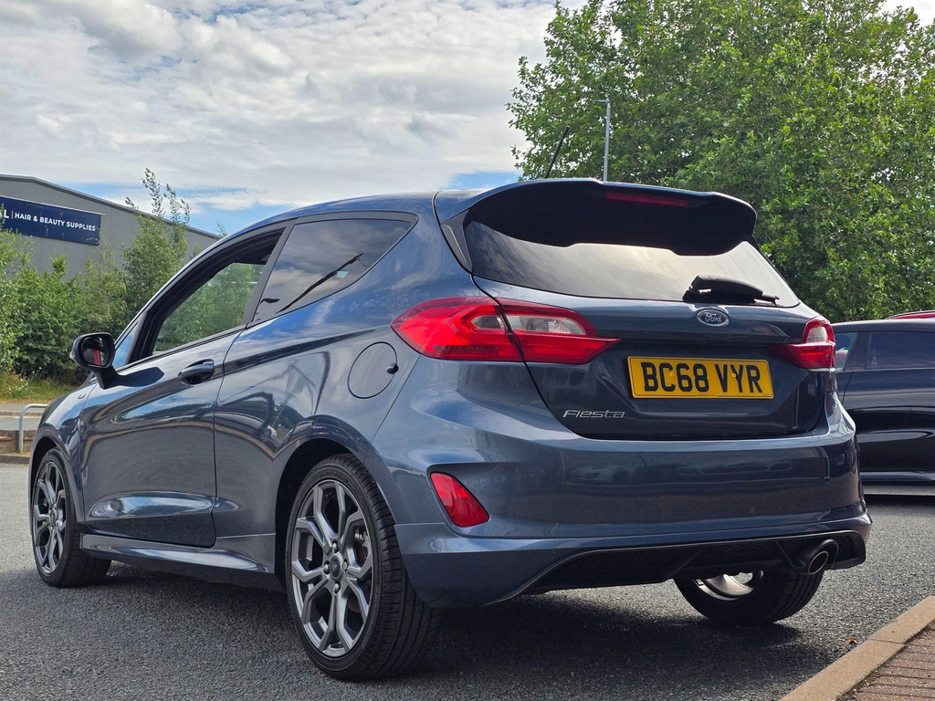 Ford Fiesta 1.0T Ecoboost St-line X Euro 6 Ss Blue #5