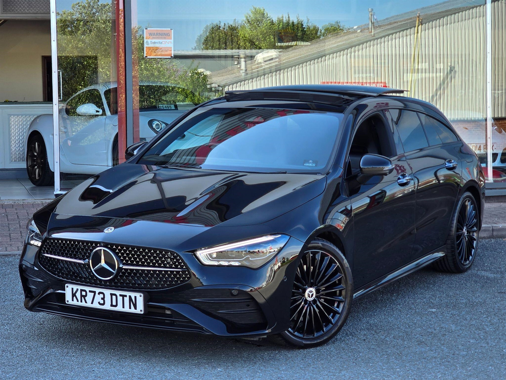 Mercedes-Benz CLA Class 2.0 D Amg Line Premium Plus Shooting Brake 8G-dc Black #4