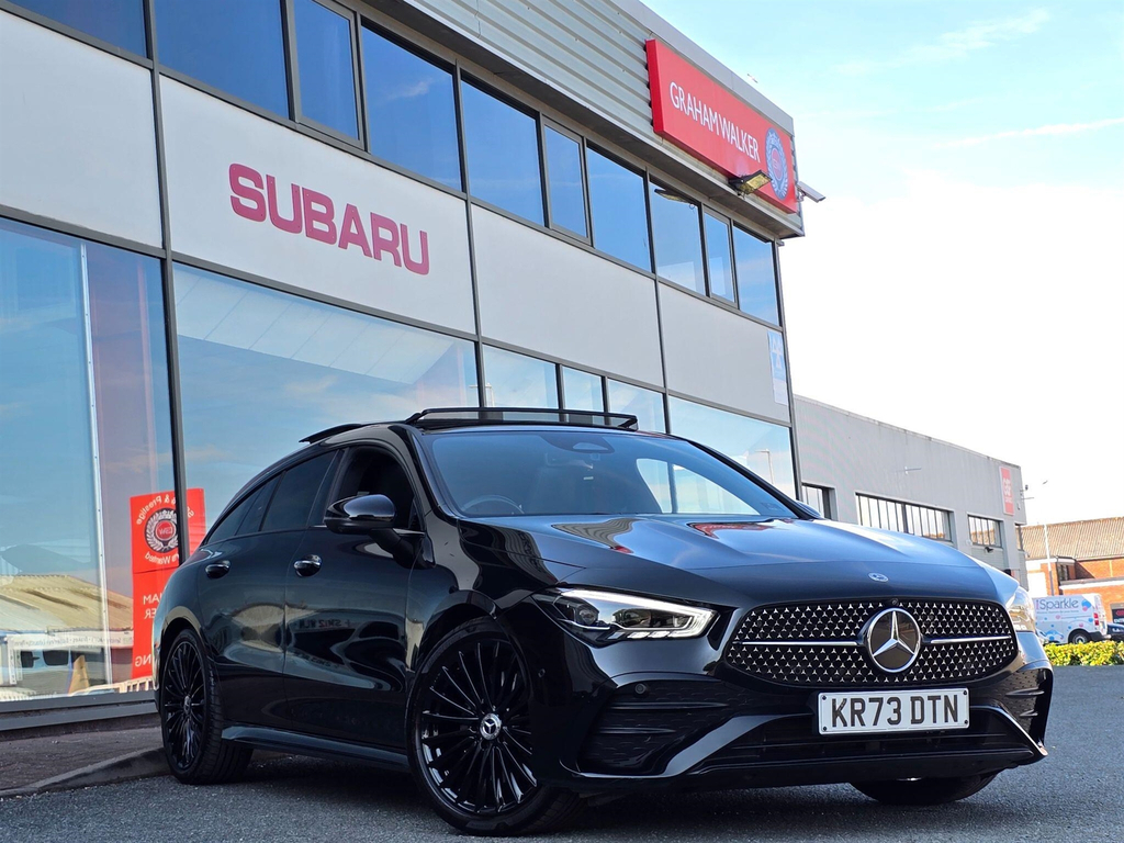 Mercedes-Benz CLA Class 2.0 D Amg Line Premium Plus Shooting Brake 8G-dc Black #2