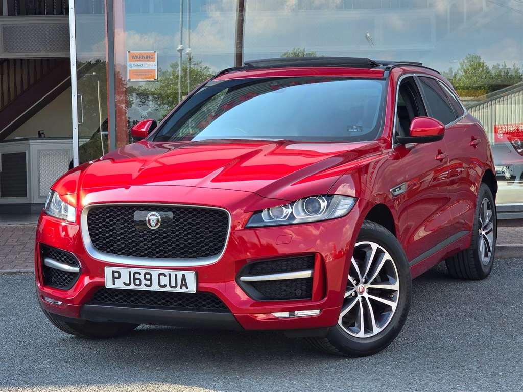Jaguar F-Pace 2.0 D240 R-sport Awd Euro 6 Ss Red