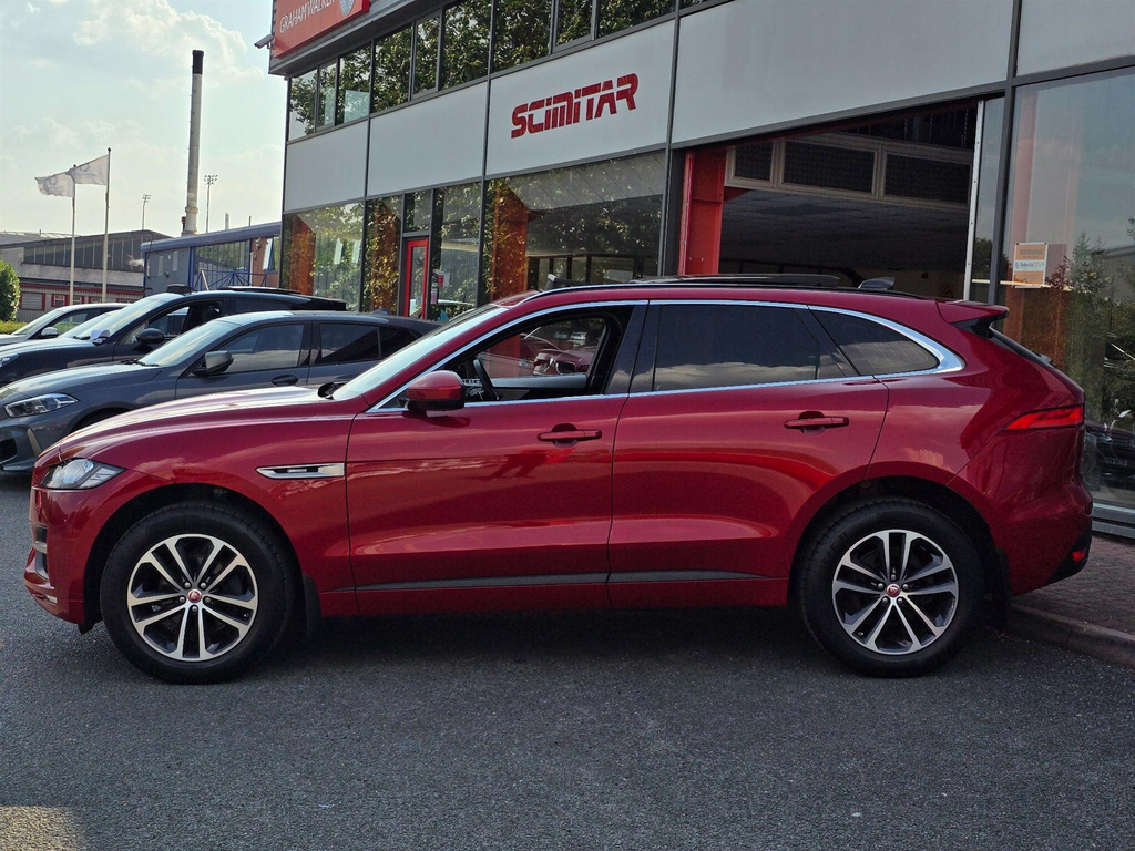 Jaguar F-Pace 2.0 D240 R-sport Awd Euro 6 Ss Red #5