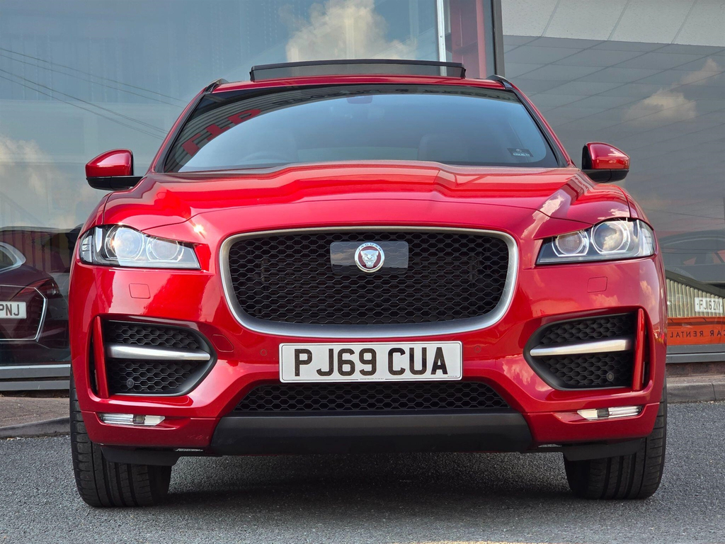 Jaguar F-Pace 2.0 D240 R-sport Awd Euro 6 Ss Red #6