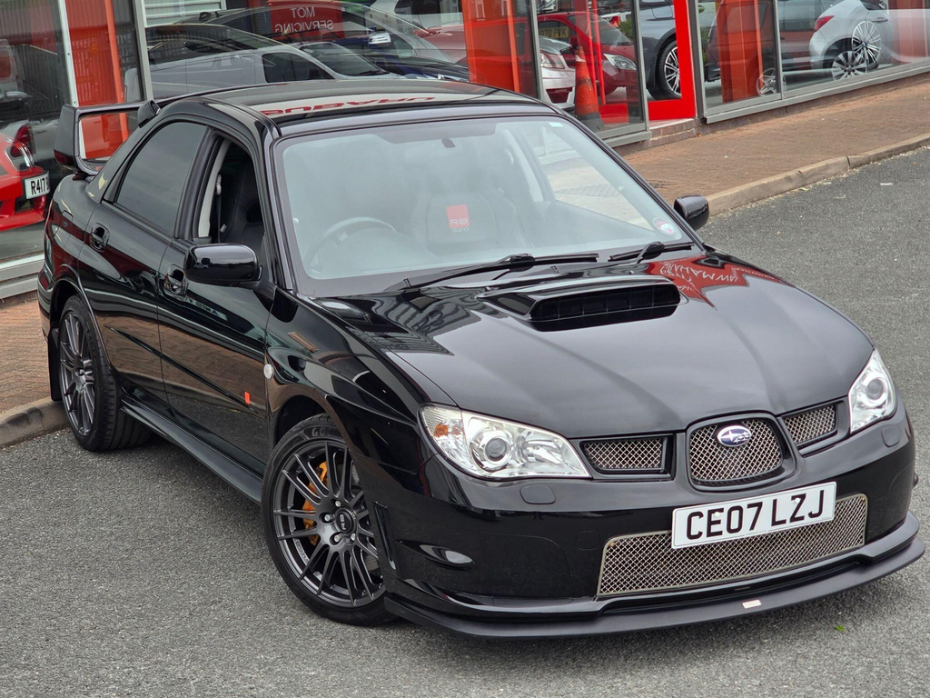 Subaru Impreza Saloon Black #6
