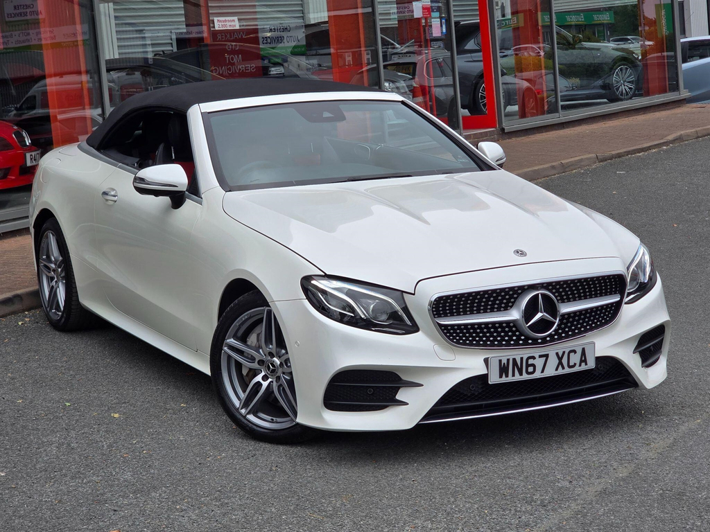 Mercedes-Benz E Class 3.0 V6 Amg Line Premium Plus Cabriolet G-tronic White #6