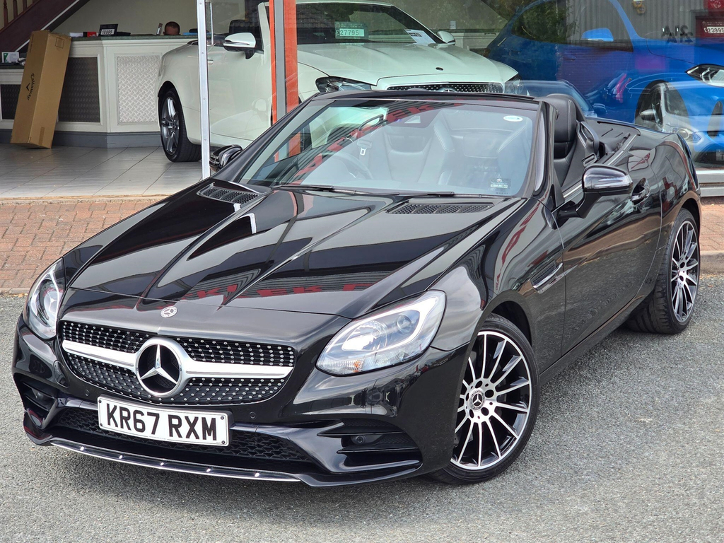 Mercedes-Benz SLC 1.6 Amg Line Euro 6 Ss Black #6