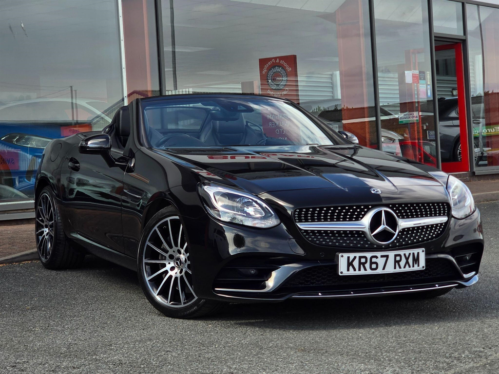 Mercedes-Benz SLC 1.6 Amg Line Euro 6 Ss Black #2